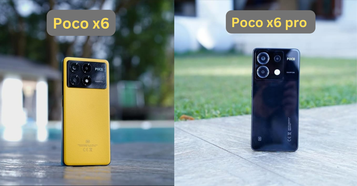 You are currently viewing poco x6 and x6 pro full specifications and price in india