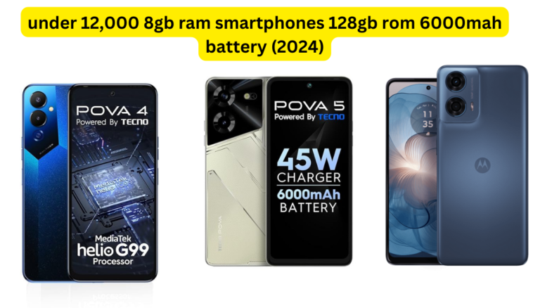 Read more about the article under 12,000 8gb ram smartphones 128gb rom 6000mah battery (2024)